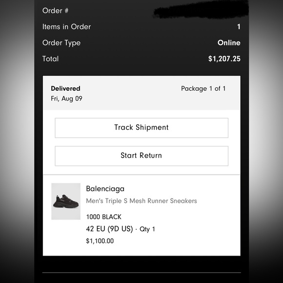 Balenciaga Triple S Mesh Runner Sneakers - Picture 2 of 9